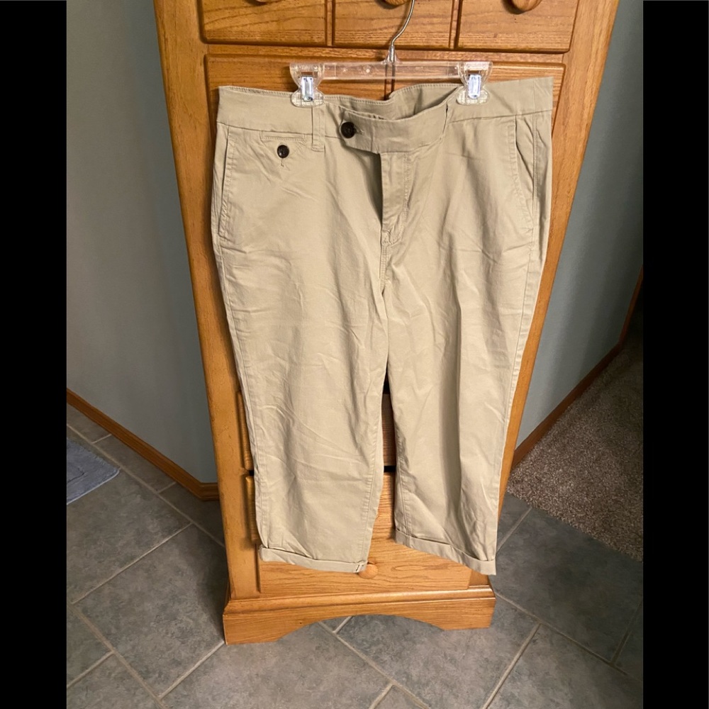 Style&Co Tan Capris
